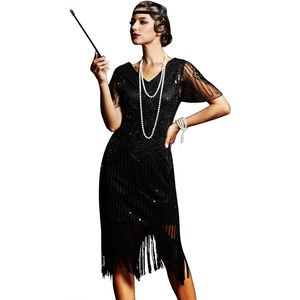 Flapper cocktail party dress